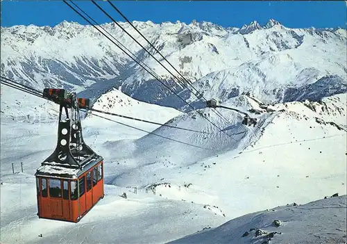 Seilbahn Weissfluhgipfel Davos  / Bahnen /