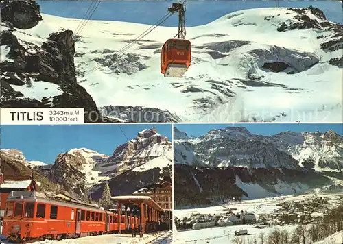 Seilbahn Bergbahn Titlis  / Bahnen /