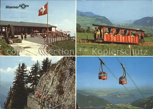 Zahnradbahn Seilbahn Stanserhorn Kat. Bergbahn