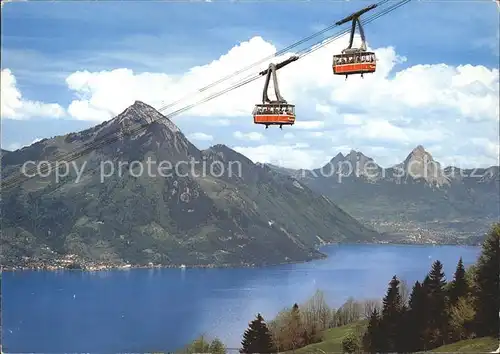 Seilbahn Beckenried Klewenalp Vierwaldstaettersee Gersau Brunnen Mythen / Bahnen /