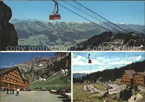 Seilbahn Saentis Schwaegalp  / Bahnen /