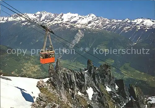 Seilbahn Fiesch-Eggishorn Blinnenhorn Ofenhorn / Bahnen /