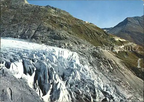 Gletscher Rhonegletscher Belvedere Furkapass Strasse  Kat. Berge