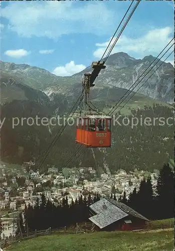 Seilbahn Braemabueel-Jakobshorn Schatzalp Schiahoerner Davos / Bahnen /