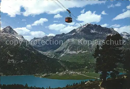 Seilbahn Corvatsch Silvaplana Oberengadin / Bahnen /