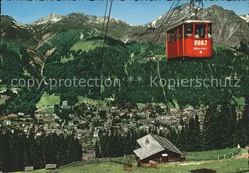 Seilbahn Davos Strela Schatzalp Schiahoerner / Bahnen /