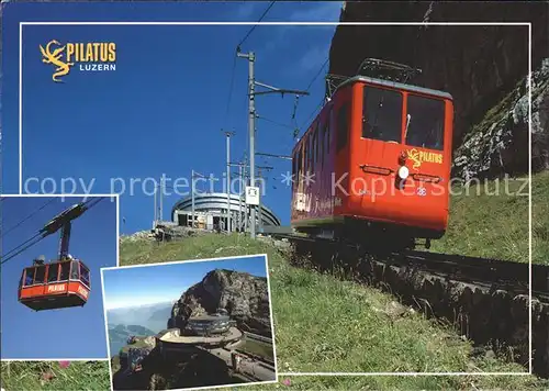 Zahnradbahn Pilatus Luzern Seilbahn  Kat. Bergbahn