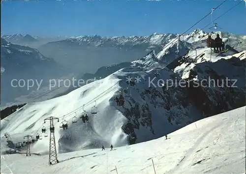 Sessellift Kaeserstatt Hohstraess Niesen Augstmatthorn Kat. Bahnen