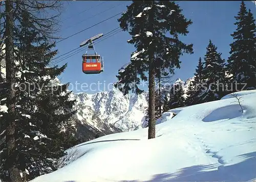 Seilbahn Kandersteg Sackhorn Hockenhorn / Bahnen /