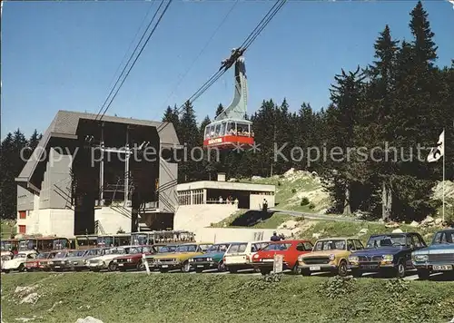 Seilbahn Saentis Schwaegalp Talstation / Bahnen /