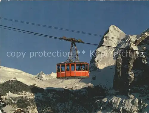 Seilbahn Schilthorn Muerren Eigernordwand Eiger / Bahnen /