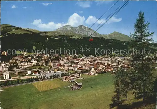 Seilbahn Davos Schatzalp Strelaberg Schiahoerner / Bahnen /