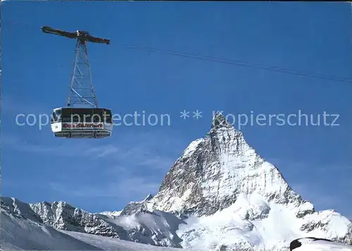 Seilbahn Klein-Matterhorn Zermatt  / Bahnen /