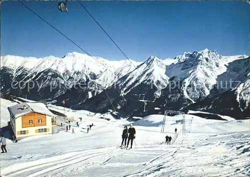 Skilift Motta Naluns Schlivera Scuol Tarasp Vulpera  Kat. Bahnen