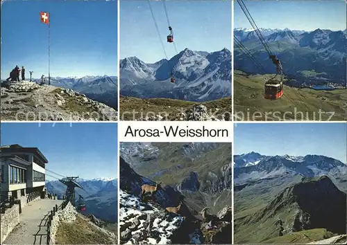 Seilbahn Arosa-Weisshorn / Bahnen /