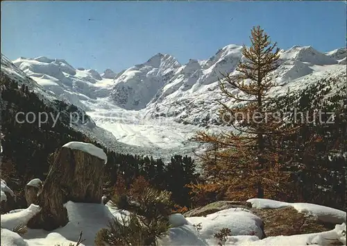 Gletscher Morteratsch Kat. Berge