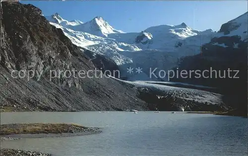 Gletscher Val Roseg Oberengadin Sellagruppe Kat. Berge
