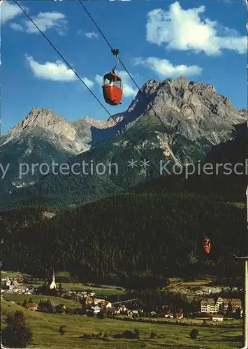 Seilbahn Muotta Naluns Piz Lischana Scuol-Schuls / Bahnen /