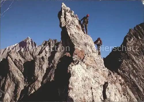 Bergsteigen Klettern Augstkummenhorn  / Sport /