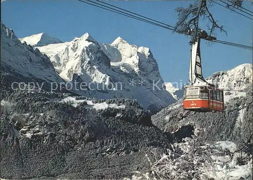 Seilbahn Hasliberg Reuti Wetterhorngruppe / Bahnen /