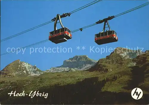 Seilbahn Hoch-Ybrig Weglosen Seebli Twaeriberg Druesberg Forstberg / Bahnen /