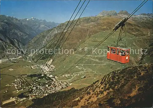 Seilbahn Andermatt Gemsstock  / Bahnen /