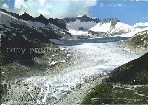 Gletscher Rhonegletscher Belvedere Furkapass  Kat. Berge
