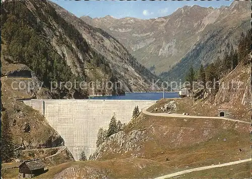 Staudamm Pumpspeicherkraftwerk Diga Sambuco Fusio Valle Maggia Kat. Gebaeude