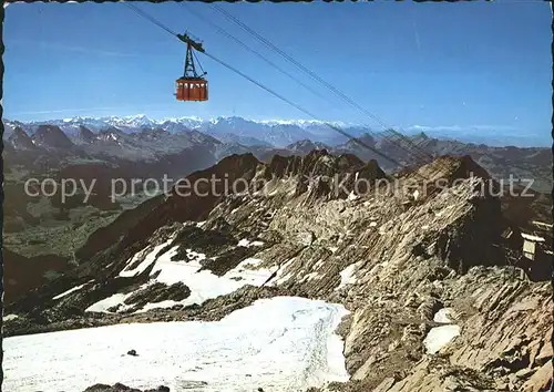 Seilbahn Saentis Churfirsten Glarneralpen  / Bahnen /