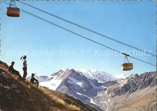 Seilbahn Bernina-Piz Lagalb Pontresina / Bahnen /