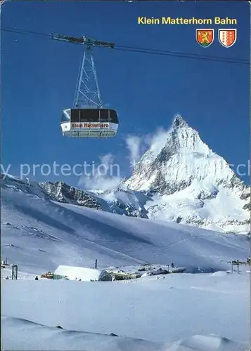 Seilbahn Klein Matterhorn Zermatt / Bahnen /