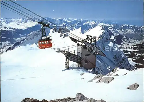 Seilbahn Saentis Tierwees Silberplatte Glarneralpen / Bahnen /