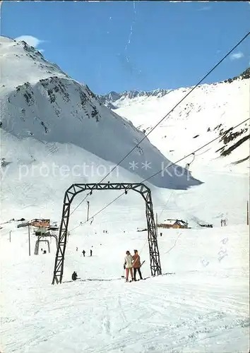 Skilift Oberalppass Urnerberge  Kat. Bahnen