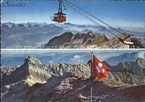 Seilbahn Saentis  / Bahnen /