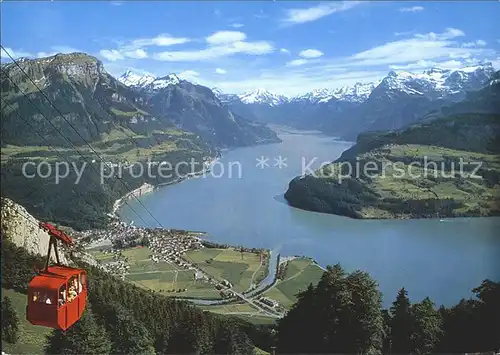 Seilbahn Brunnen-Urmiberg Vierwaldstaettersee Frohnalpstock  / Bahnen /