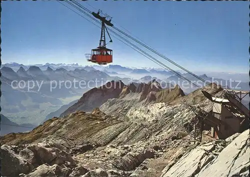 Seilbahn Saentis Churfirsten Glarneralpen  / Bahnen /