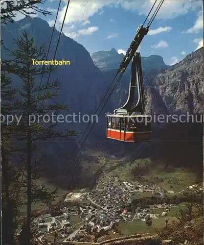 Seilbahn Leukerbad Torrent Gemmi Steghorn  / Bahnen /