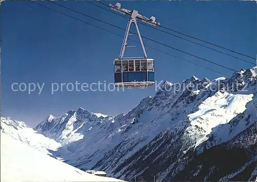 Seilbahn Wiler-Lauchernalp Loetschental Wallis Schinhorn / Bahnen /