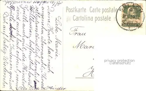 Frueh W. Alpenrose Edelweiss Kat. Kuenstlerkarte