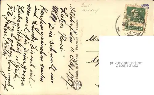 Foto AN Paris (Noyer) Nr. 5077 Frau Brief 