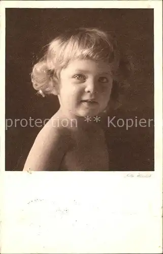 Foto Herrlich Lotte Kinderkoepfe achte Sammlung  Kat. Fotografie