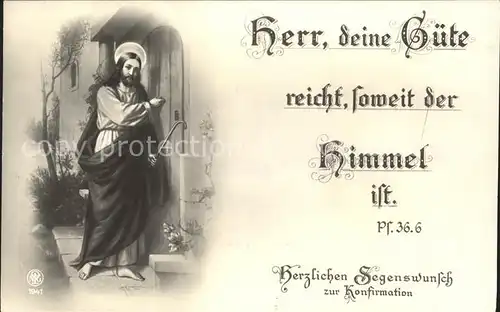 Jesus Konfirmation Verlag NPG Nr. 1941 Kat. Christentum