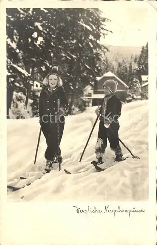 Skifahren Neujahr  Kat. Sport