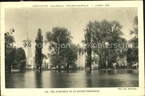 Exposition Coloniale Internationale Paris 1931 Section Portugaise  Kat. Expositions