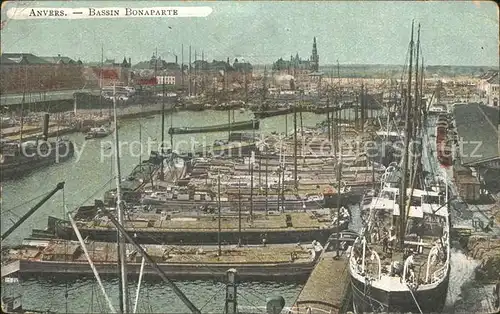 Schiffe Anvers Bassin Bonaparte Kat. Schiffe
