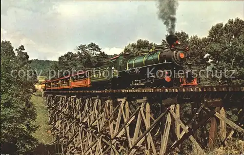 Lokomotive Blowing Rock North Carolina Kat. Eisenbahn