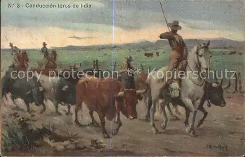 Stiere Conduccion toros de lidia Pferd Kat. Tiere
