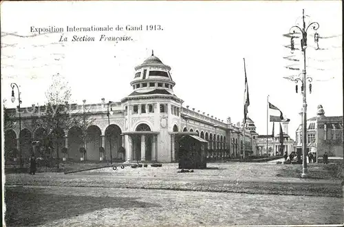 Exposition Universelle Gand 1913 Section Francaise  Kat. Expositions