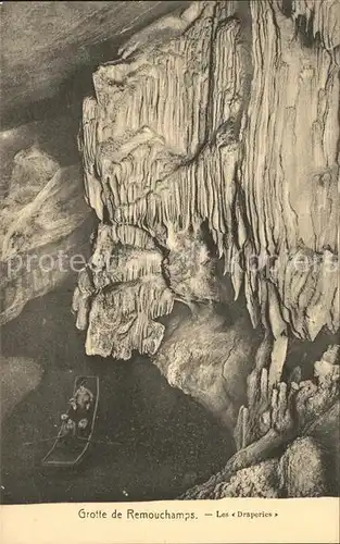 Hoehlen Caves Grottes Grotte de Remouchamps Draperies Kat. Berge