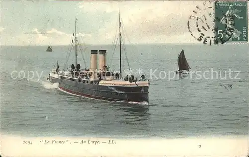 Dampfer Oceanliner La France  Kat. Schiffe